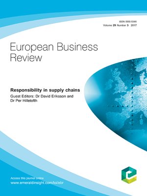 cover image of European Business Review, Volume 29, Number 3